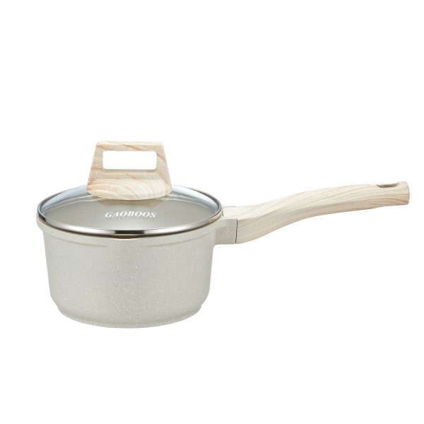7pcs Non stick cookware set,ceramic coated kawali,frying pan,sauce pan,soup pot,wok,Suitable All Stoves - Image 5