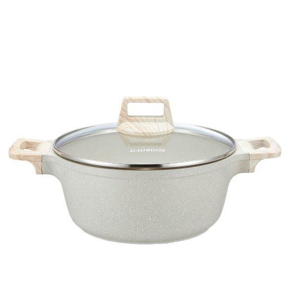 7pcs Non stick cookware set,ceramic coated kawali,frying pan,sauce pan,soup pot,wok,Suitable All Stoves - Image 6