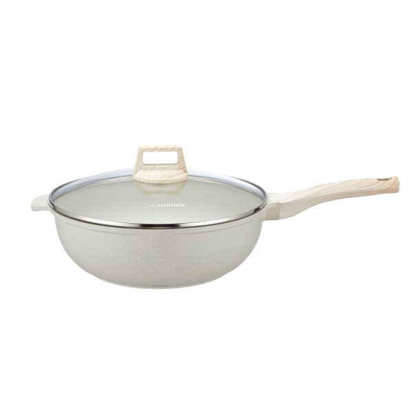 7pcs Non stick cookware set,ceramic coated kawali,frying pan,sauce pan,soup pot,wok,Suitable All Stoves - Image 7